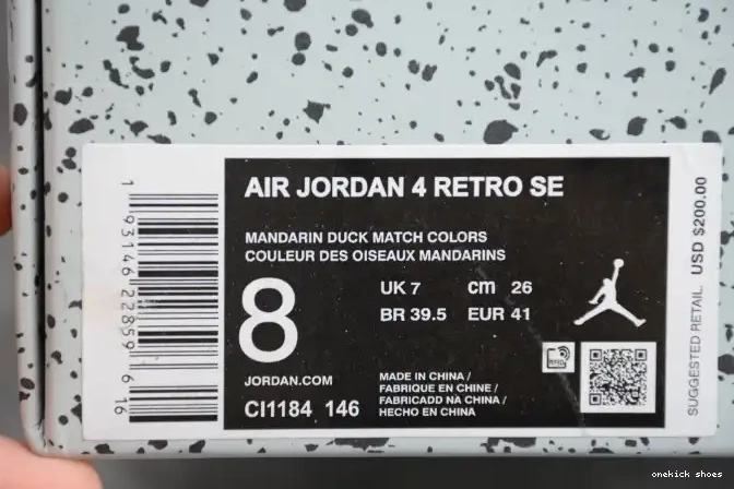 Chep Onekick 4 Jordan What The CI1184-146 Air 0404